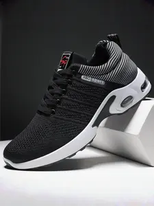 Men's shoes, lace up running shoes, Sporty Running Shoes, Road Running Shoes, Running Sneakers, Running Trainer, plus size sports shoes, thick soled, height increasing single shoes, Shoe For Runners, Running Training Shoes