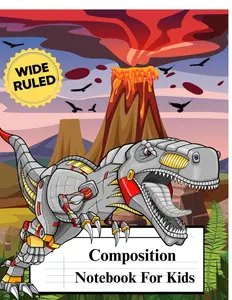 Composition Notebook for Kids Wide Ruled: Composition Notebook for Boys, Composition Notebook for Girls