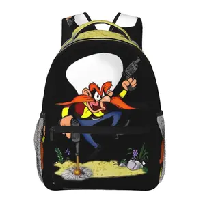 Casual Yosemite sam Outdoor Adventure Backpack Yosemite sam stuff Laptop Daypack Funny cartoon Yosemite sam merch travel backpack for Weekend Getaway Work Camping  Unisex Gift for