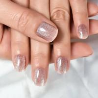 Nude - pink Crystal Glitter