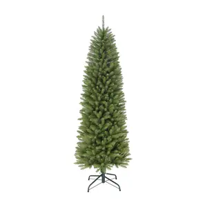 Puleo 6' Pencil Fraser Fir Christmas Tree withtand