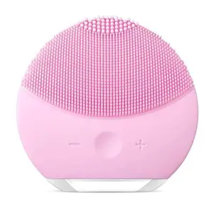 Waterproof Electric Face Cleansing Sonic Brush Scrubber Valentine’s Day Facial Silicone