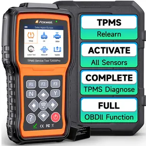 T2000 Pro TPMS Reset Tool Relearn Tool, Activate/Relearn/Diagnostic TPMS Sensors, TPMS Relearn Tool Only Program T10 Sensors (315/433MHz)