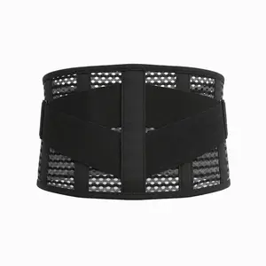 LibertyMove New Summer 3D Mesh Lower Back Adjustable Support Belt for Men & Women | Breathable Faja Lumbar for Stable Support | No Rib Digging | Lightweight Lumbar Brace for Work, Driving, Athletic 6.2″ Wide