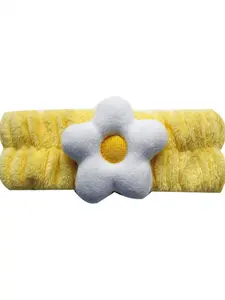 Cute Floral Headbands, Pastoral Style, Solid Color, Wide Edge, Face Wash & Makeup Accessory, Wholesale Hair Bands