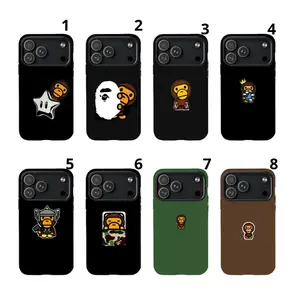 A bathing APE Phone Baby Milo BAPE Phone Case for iPhone 17 Pro Max 16 15 Plus Air 14 13 12 1111