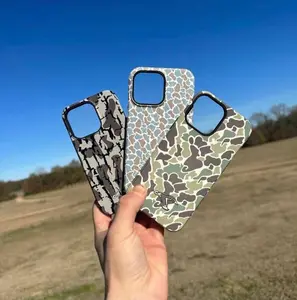 Camo Redneck Duck Tough Phone Case, Gifts for Her, Hunting Gift, Camo Phone Case for iPhone 16,15, 14, 13, 12, 11,  Pro Max, Plus iPhone Case for Men Accessories Protection Aesthetic Shockproof