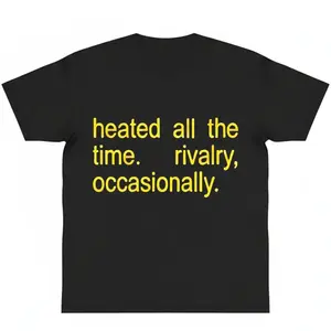 Heated Rivalry Cotton Graphic Shirt Featuring Hockey Stars Shane Hollander And Ilya Rozanov Perfect For Fans And Trendsetters