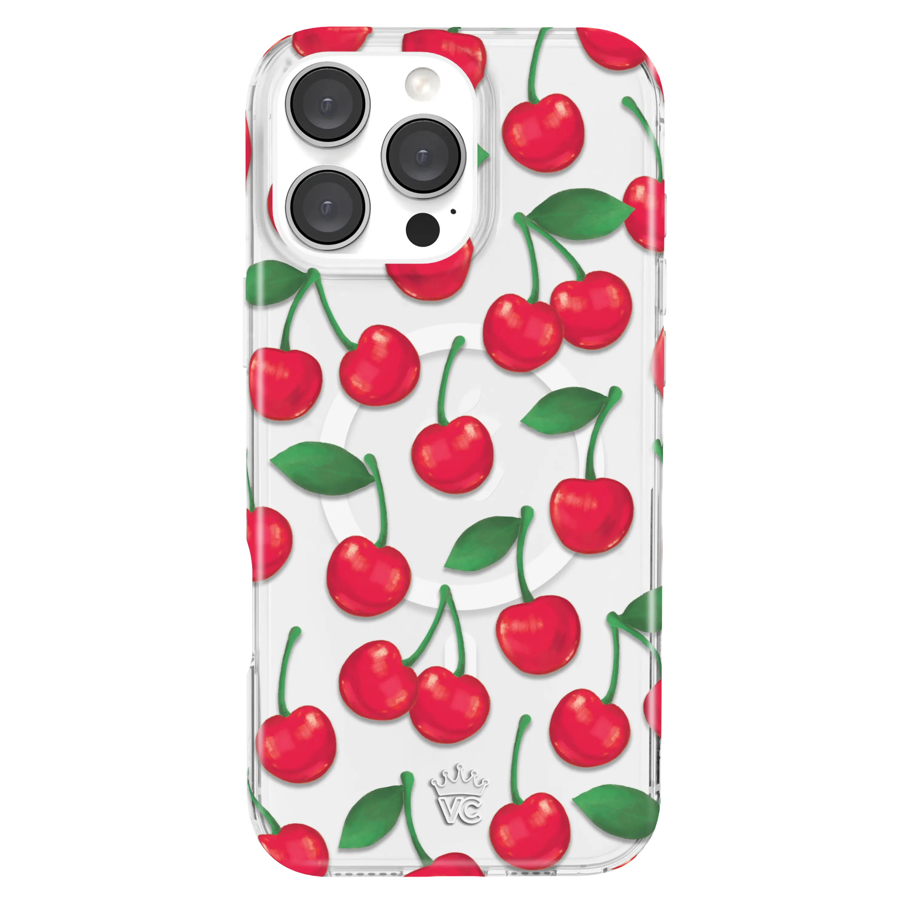 Velvet Caviar Very Cherry iPhone Case - Cute & Trendy Phone Cases for iPhone with Stylish Girly Design and Shockproof Protection