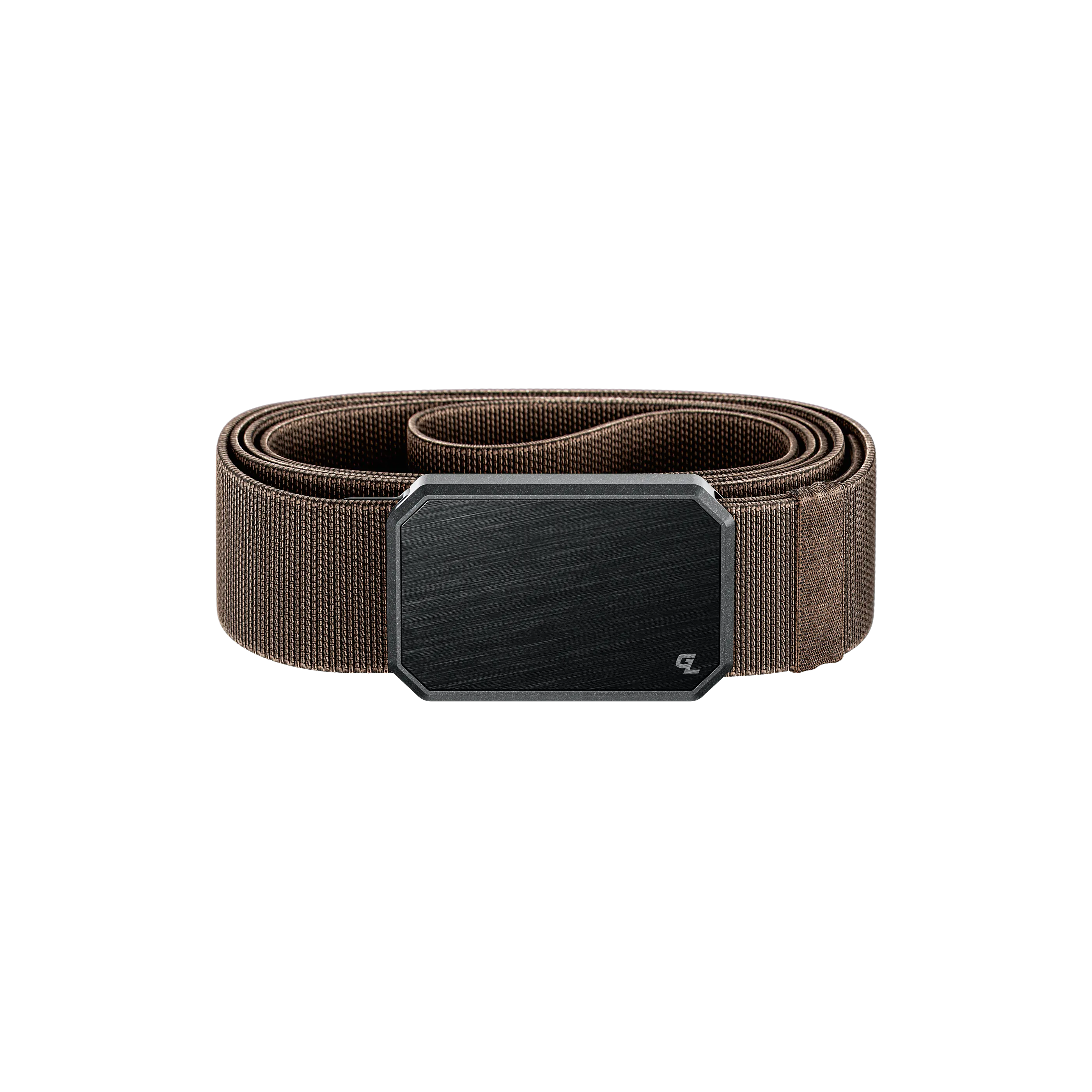 Groove Belt – Stretch Belt for Men, Durable & Comfortable Everyday Wear – Black / Dark Earth