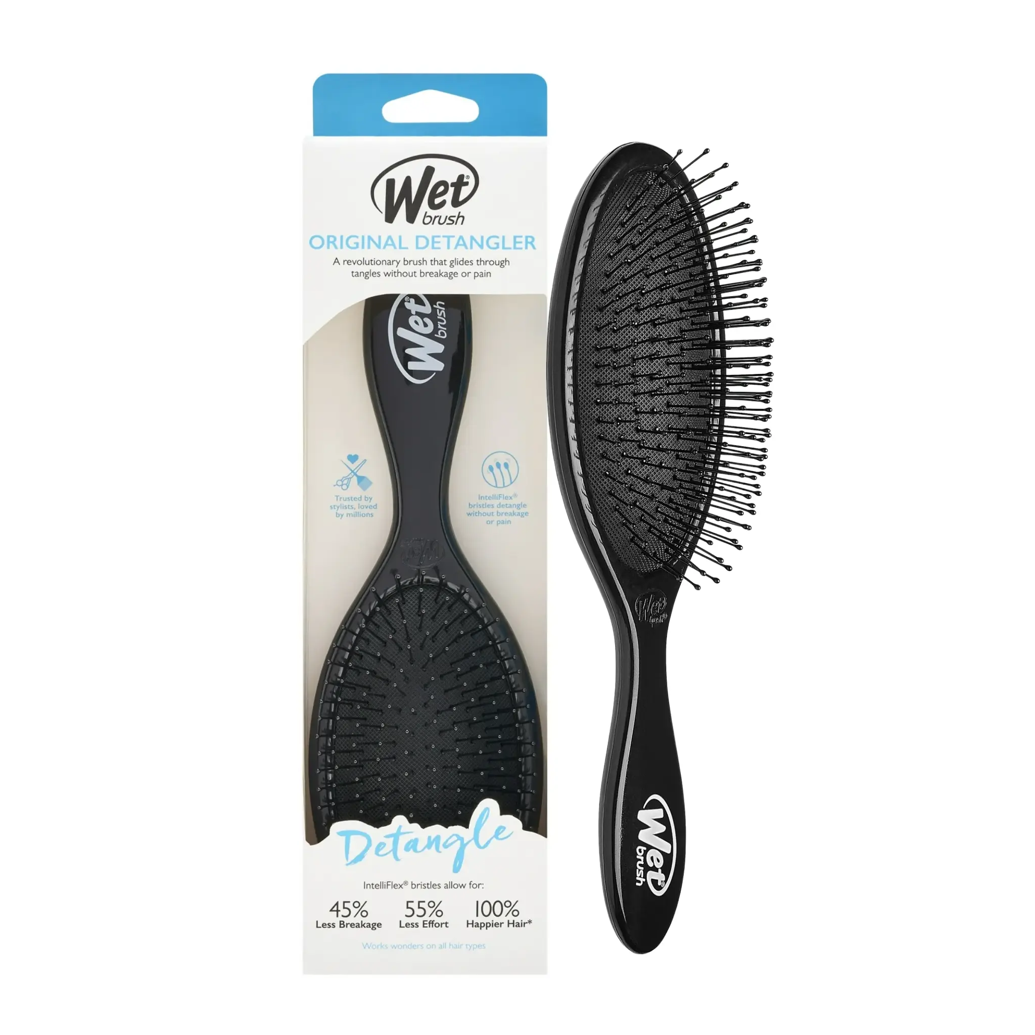 WET BRUSH ORIGINAL DETANGLER BLACK