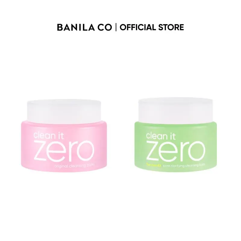 BANILA CO Clean It Zero Cleansing Balm Travel Size (25ml/50ml) | Original & Pore Clarifying | Gentle Makeup Remover & Hydrating Cleanse | Korean Cleansing Balm | Self-Care Spa Experience for All Skin Types & Oily Skin