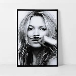 Kate Moss Print, Kate Moss Poster, Fashion Print