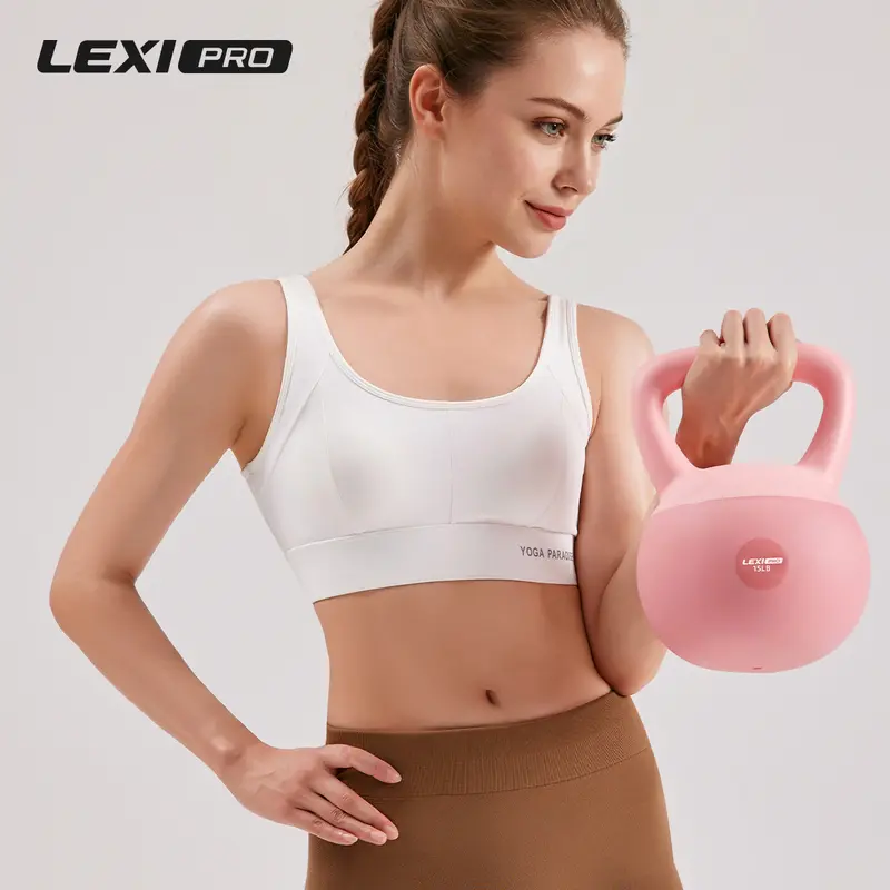 LEXIPRO Soft Kettlebell - Unisex Strength Training Weights, Home Workout Exercise Equipment with Comfortable Hold, Sturdy Build, Easy Grip, Safe Core Muscle Training Gear,outdoorfun