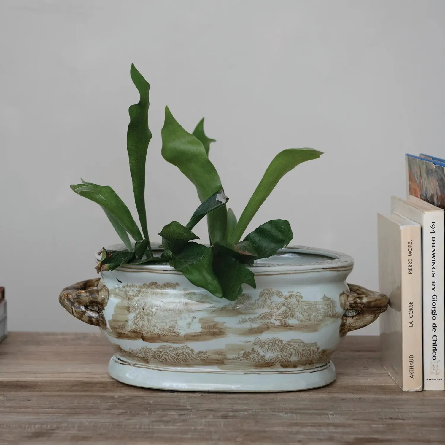 Vintage Reproduction Landscape Planter