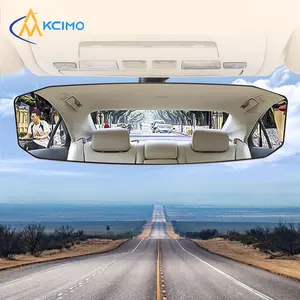 Car Rearview Mirror, Wide Angle Convex Rearview Mirror, Anti-glare HD Glass Wide View Universal Car Rearview Mirror, Auto Accessories, Automotive, Vehicle