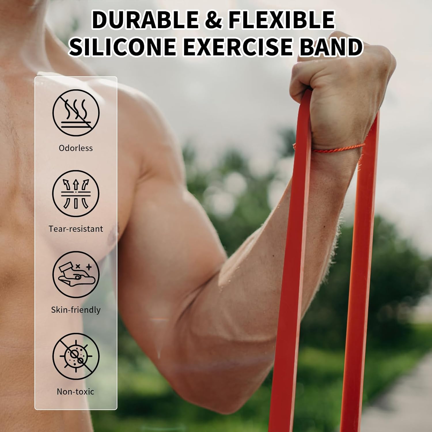 Resistance Bands Set of 5 – Pull Up Assistance Bands for Men & Women, Heavy Duty Workout Bands for Exercise, Strength Training, Stretching, Physical Therapy, Home & Gym Resistance Bands Set of 5 – Pull Up Assistance Bands for Men & Women, Heavy Duty Workout Bands for Exercise, Strength Training, Stretching, Physical Therapy, Home & Gym