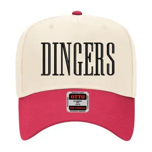 DINGERS Puff Embroidery File for Hat
