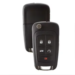 5 Buttons Remote Flip Key Compatible With Chevrolet Camaro 2010-2016