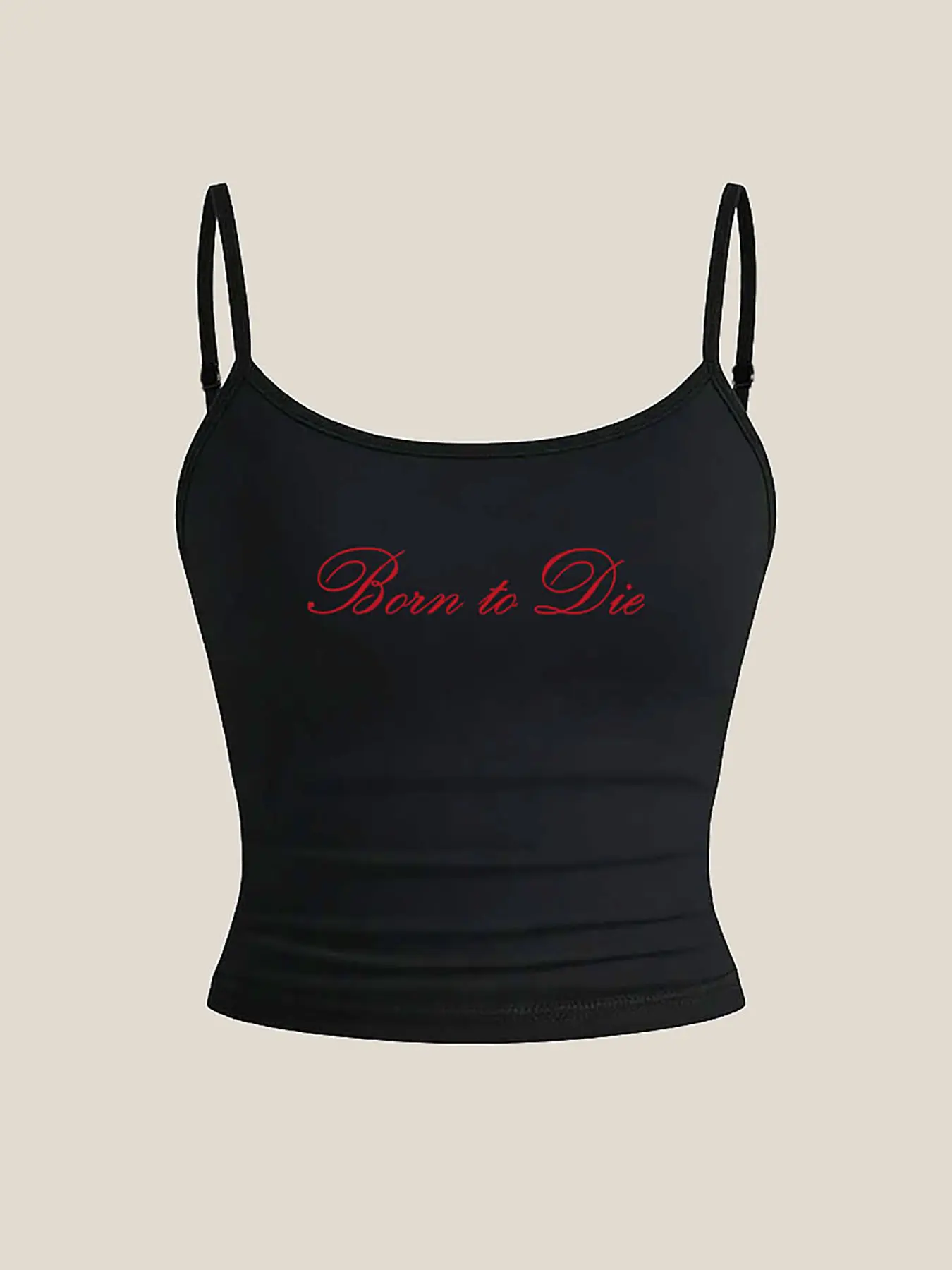 1 piece of women's fashion slim fit Fitted daily versatile long suspenders hot girl style Sleeveless Tank Tops