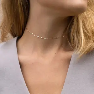 Alysa- Modern Choker Chain Necklace