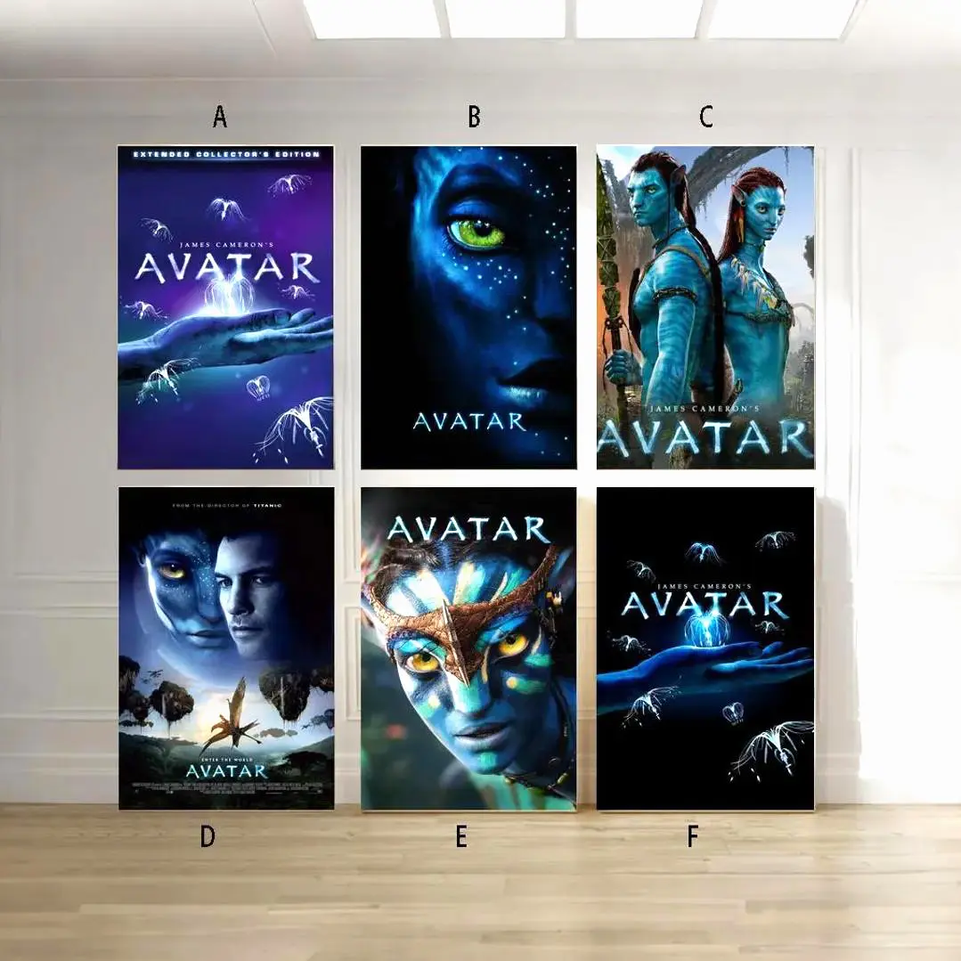 Avatar Poster Movie Avatar Canvas Poster, Easy Hanging Room Decor Wall Decoration for Living Room, Bedroom, Glasses