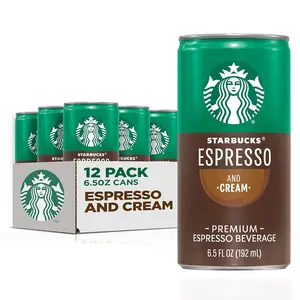 Espresso & Cream, 6.5 Fl Oz Cans (Pack of 12)