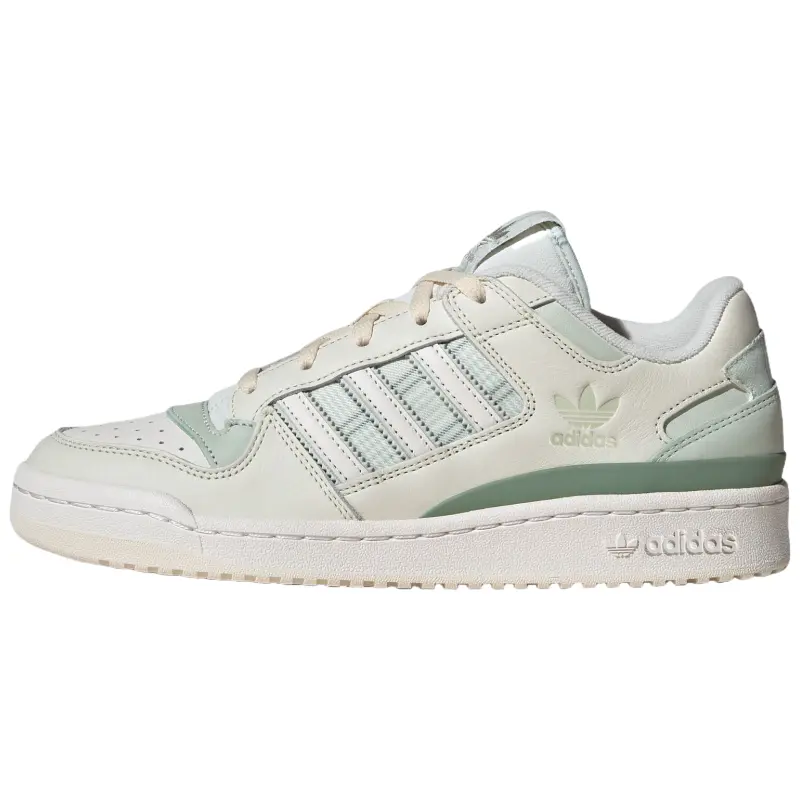 Women's Adidas Forum Low Cl 'Ivory Green' Casual Sneaker - Stylish Trainer Footwear for Everyday Wear, Walking Shoes
