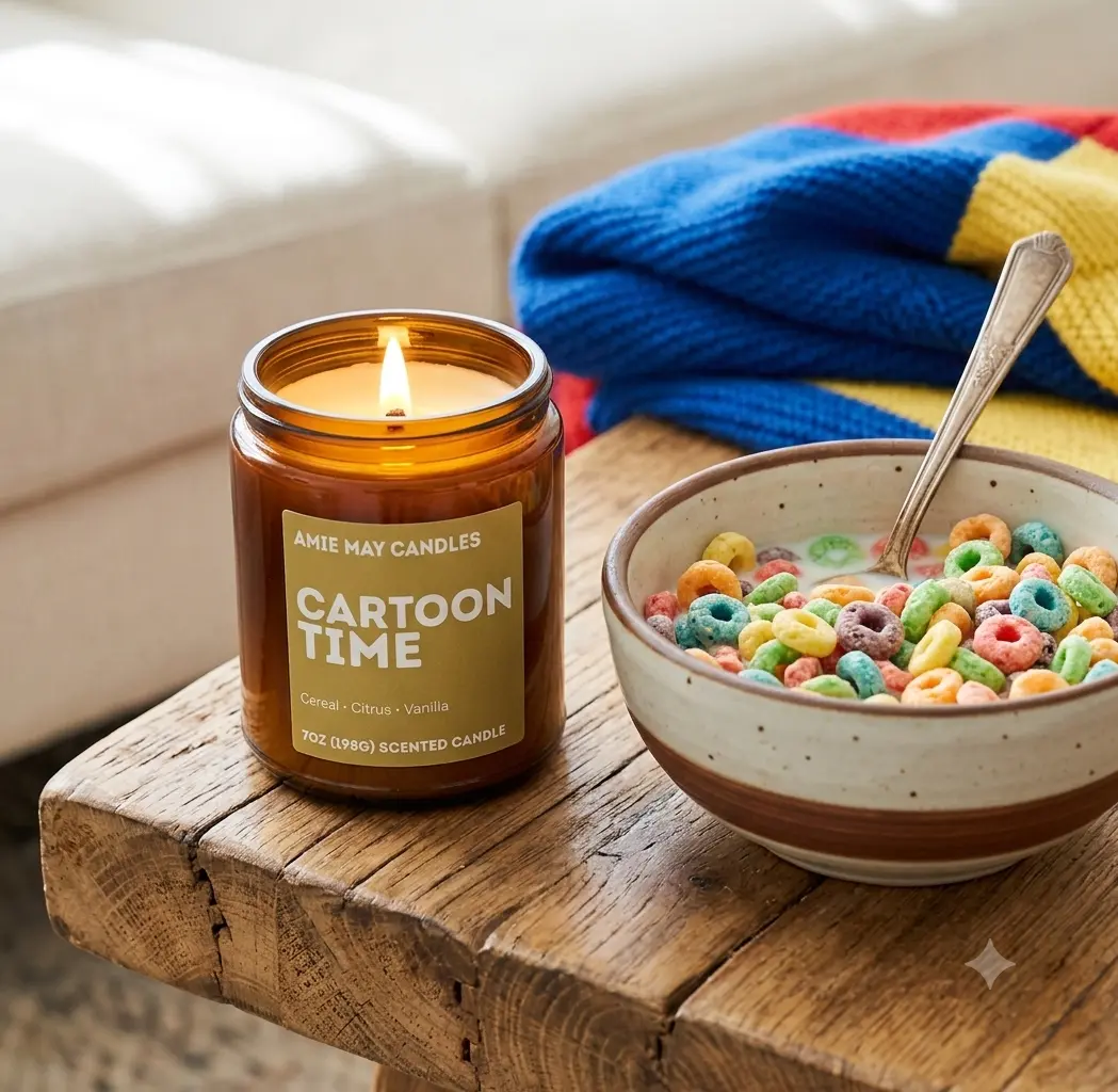 Cartoon Time 7oz Scented Candle