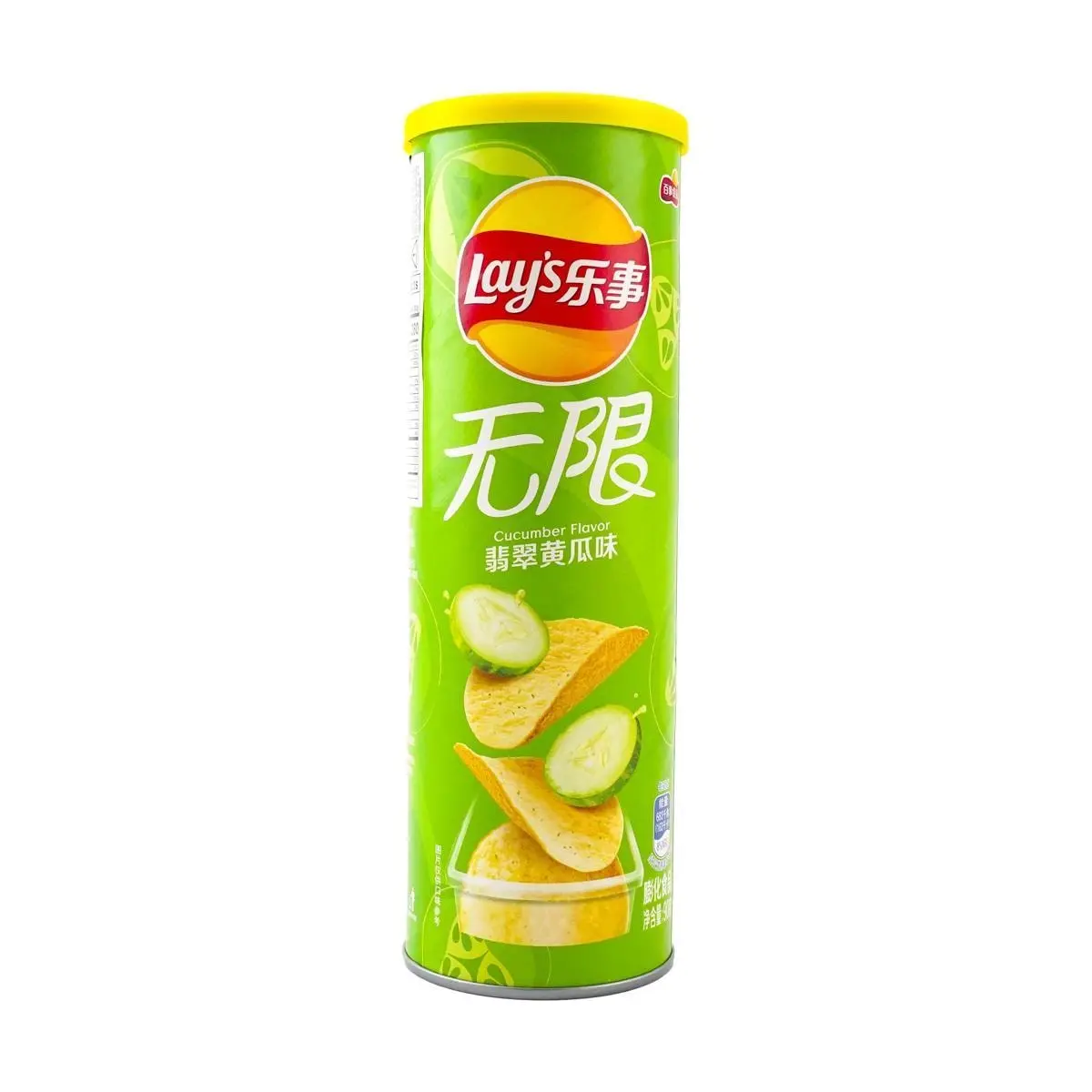 Lay's Emerald Cucumber Flavor Potato Chips 90g - Classic Chinese Snack, Bulk Pack