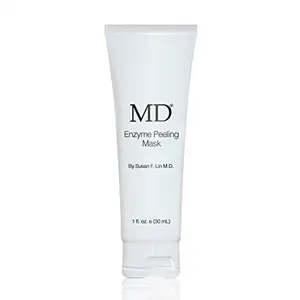 MD Enzyme Peel – Gentle Exfoliating Face Peel with Papaya Enzymes for Smooth, Radiant, Healthy-Looking Skin – Lightweight Formula for All Skin Types, 1.7 fl oz