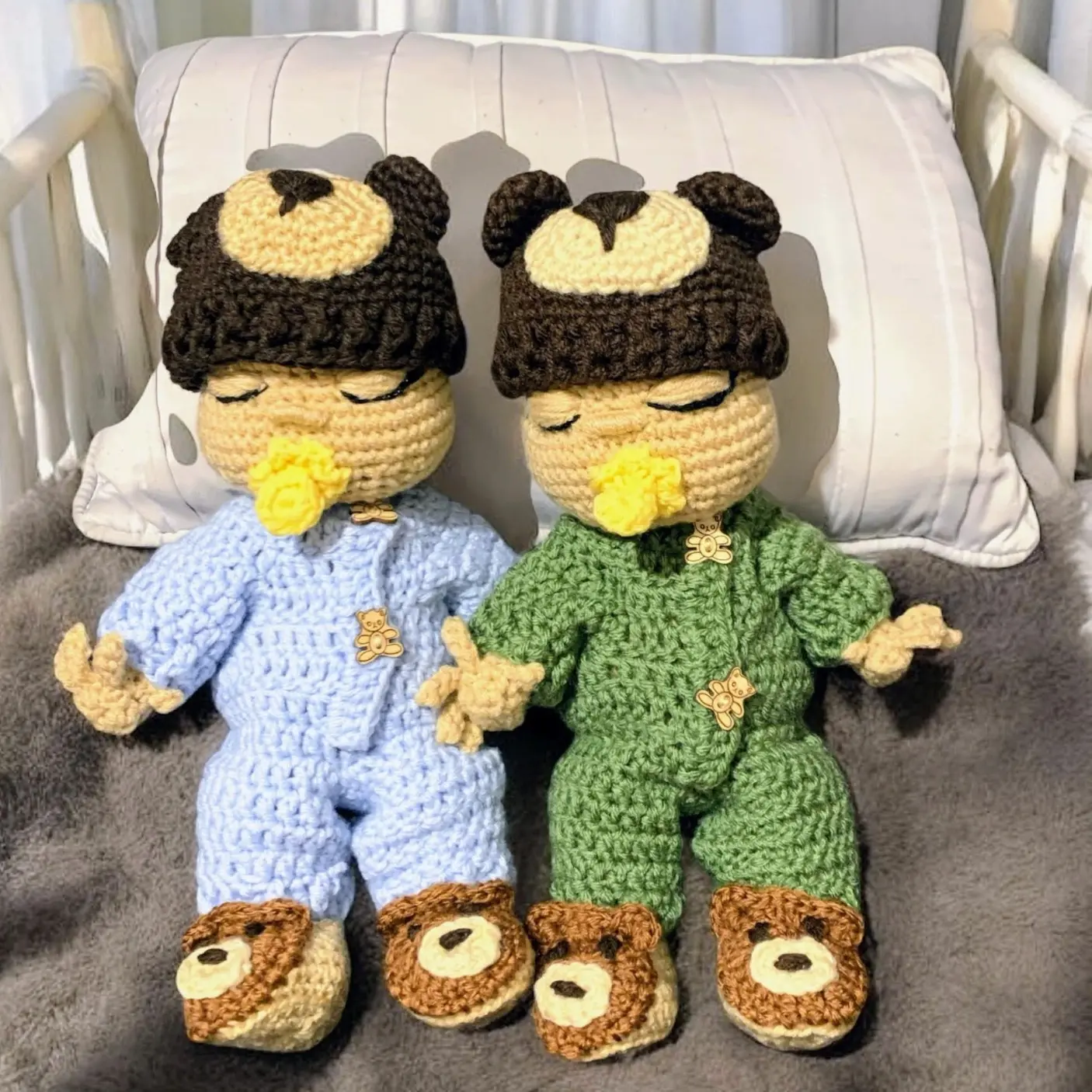 Snuggle Buddies: The Cuddly Crochet Baby Dolls & Security Blankets