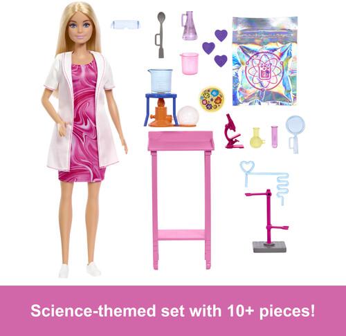 Mattel - Barbie Scientist Doll and Accessories, Blonde  [Collectible Figurine/Statue/Bust] Paper Doll