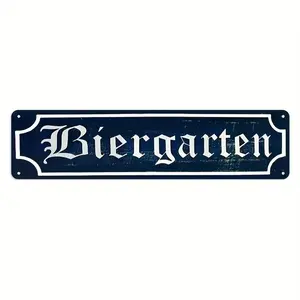 16 x 4 Inches  2D Aluminum Metal Plaque: A Single Piece of Vintage Chill Out Zone Sign, Ideal Wall Hanging Decor for Patio, Porch, and Garden