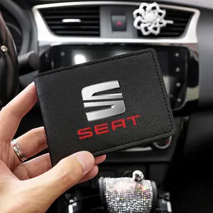 Car Driver License Bag Purse, Business Credit Card Holder, License Holder for Seat Toledo Leon Exeo Mk3 Mk2 5f Ateca Altea, Car Accessories