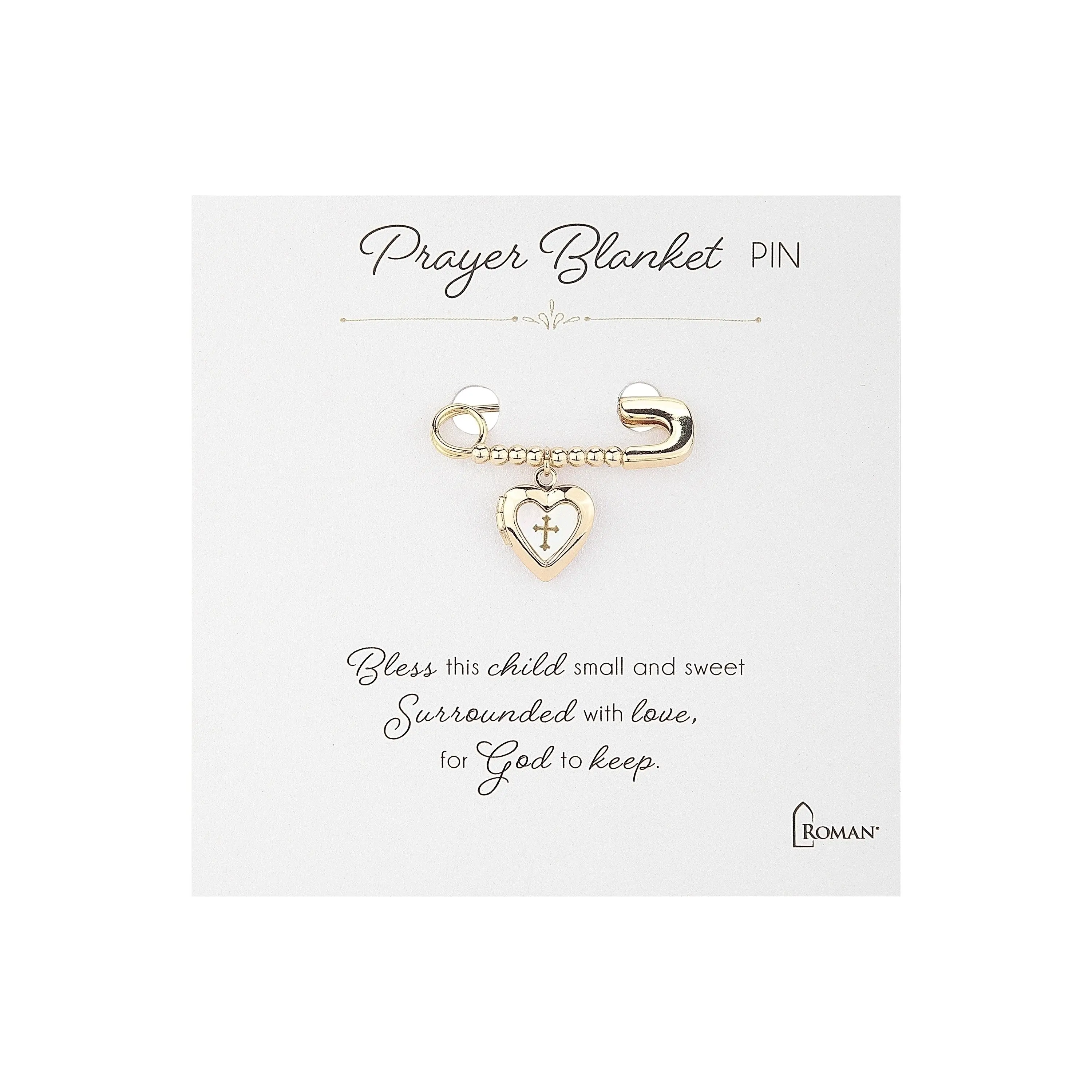 1"H Prayer Blanket Pin