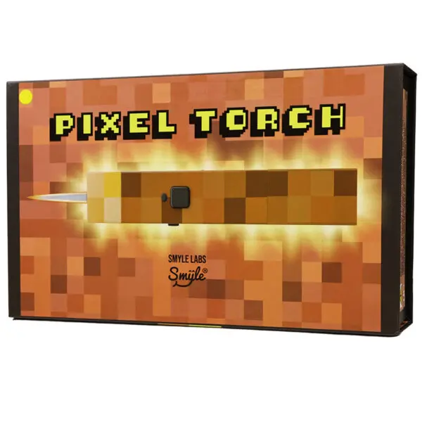 Smyle Pixel 3 in 1 | Torch lighter, Led Light, and Secret Stash