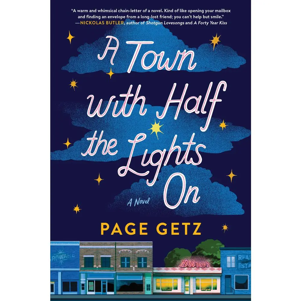 USED Book - A Town with Half the Lights on by Getz, Page (Paperback) - english
