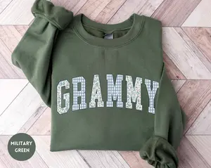 Grammy Short Sleeve T-SHIRT / Sweatshirt , Floral Grammy tshirt , New Grandma Gifts, Gift For Grammy