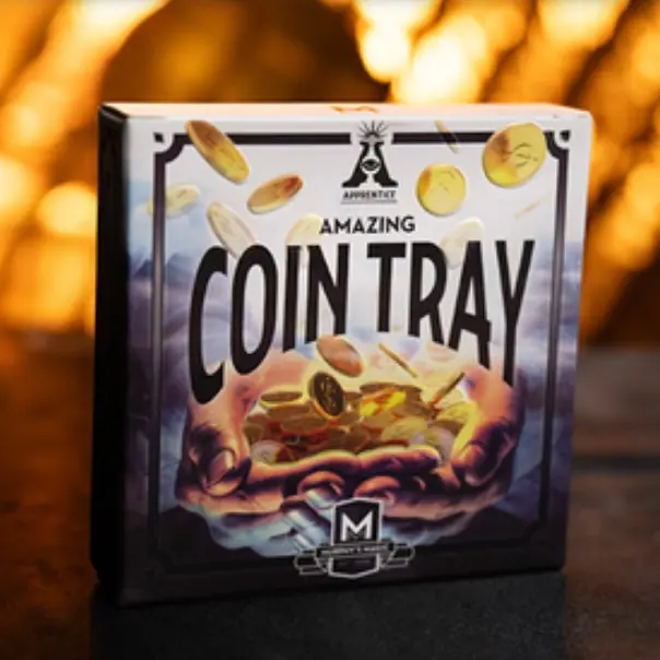 Magic Multiplying Coin Tray - Visual Magic for Multiplying Money in Your Spectator's Hands