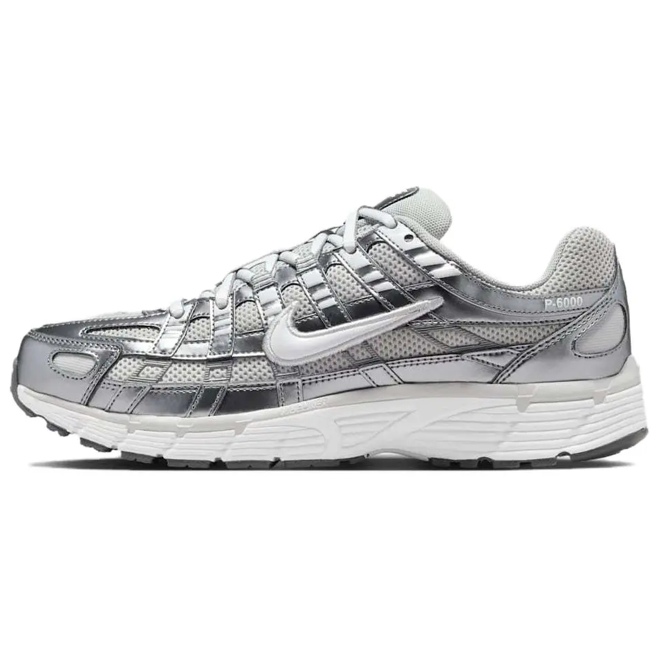Women's Nike P-6000 Casual Lifestyle Sneakers - Comfortable, Versatile, Breathable (Gray)