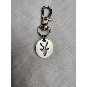 Cernunnos zipper pull or key clip