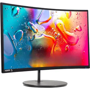 Curved 24-inch Gaming  1080p R1500 98% sRGB HDMI x2 VGA Build-in Speakers, VESA Wall Mount Machine Black (C248W-1920RN Series)