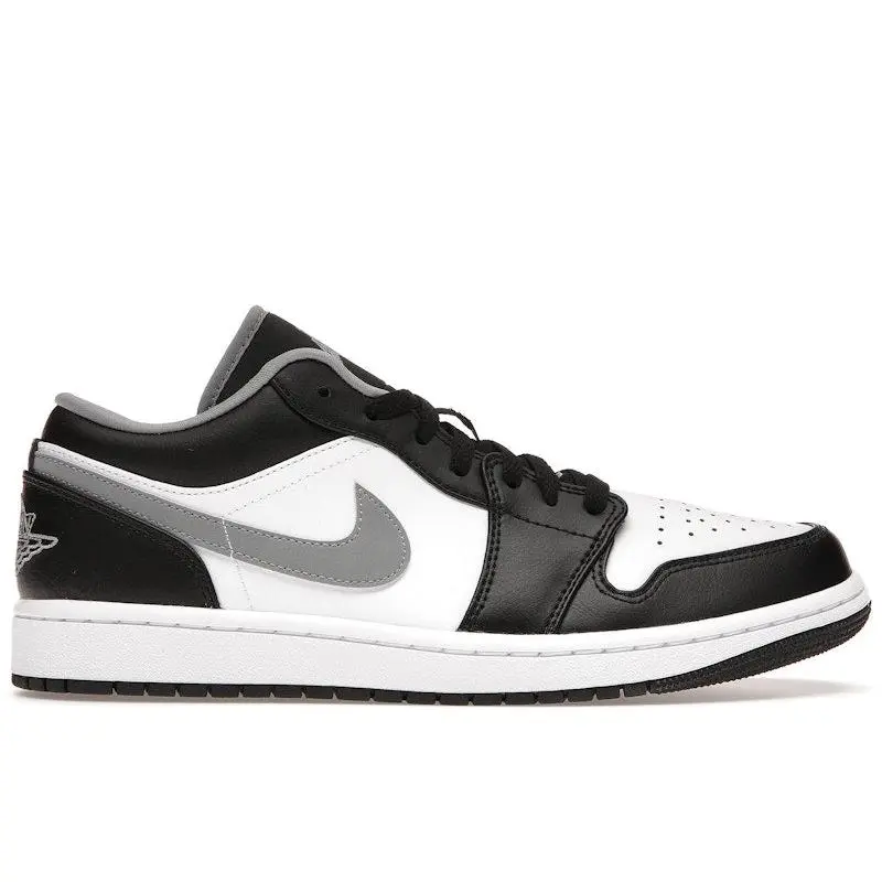 Jordan Men's 1 Low Black White Grey Basketball Shoes, from StockX