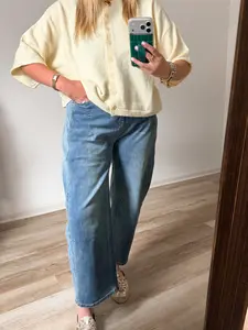 Vintage Denim Barrel Jeans