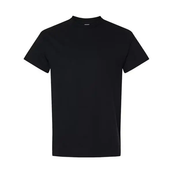 Gildan G500 Heavy Cotton T-Shirt for Men | Classic Crew Neck Plain Tee 5.3oz Preshrunk Cotton