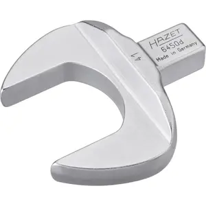 Hazet 6450D-41 Insert Open-End Wrench, 14x18mm Insert Square Drive, 41mm Hex