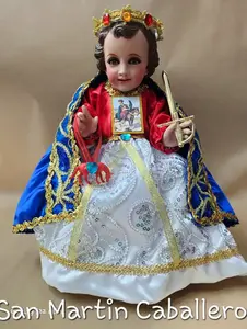 Vestido de Nino Dios de San Martin Caballero Baby Jesus Dress Saint Martin The Rider