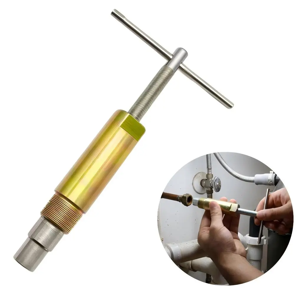 Compression Sleeve Puller Tool for 1/2 Inch Compression Fittings Only, Plumbing Repair Kit for Kitchen Sink, Bathtub & Toilet