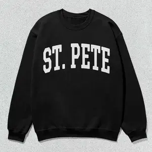 St. Pete Sweatshirt Collegiate Crewneck Sweater Unisex